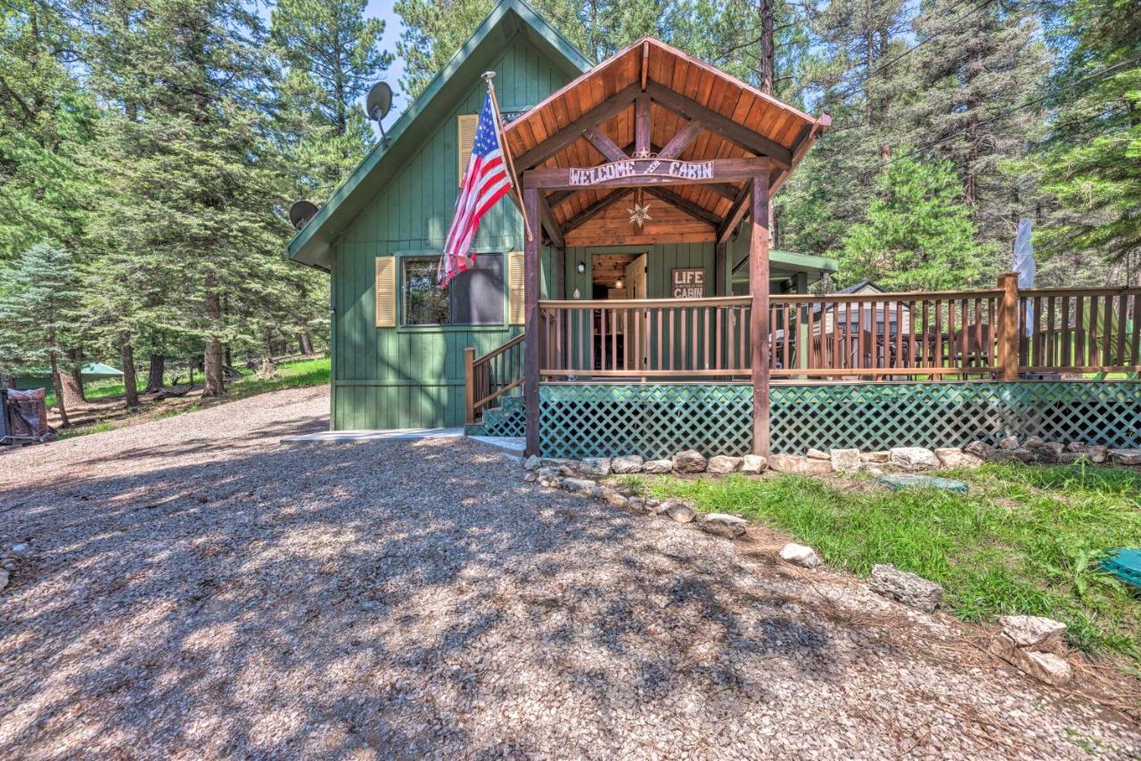 Casa Verde Cabin With Fire Pit 4 Mi To Ski Cloudcroft Exteriér fotografie